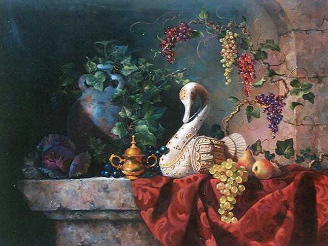 آموزش نقاشی رنگ روغن